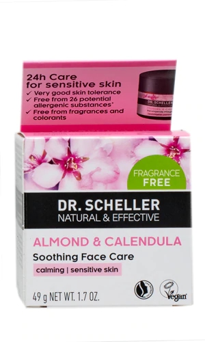 Dr. Scheller Creme Facial Calmante Amêndoa e Calêndula 50g