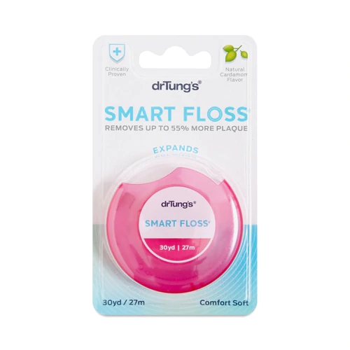 Fio Dental Smart Floss Natural Cardamomo Dr. Tung's - 27,4 Metros (30 Jardas)