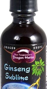 Dragon Herbs Ginseng Sublime Drops 59ml - Energia e Bem-Estar Natural