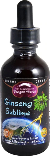 Dragon Herbs Ginseng Sublime Drops 59ml - Energia e Bem-Estar Natural