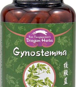 Dragon Herbs Gynostemma 500mg - 100 Cápsulas Vegetarianas - Erva da Longevidade