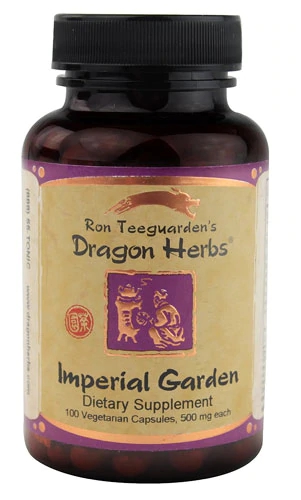Dragon Herbs Imperial Garden - 100 Cápsulas Vegetarianas: Vitalidade e Bem-Estar Renovados