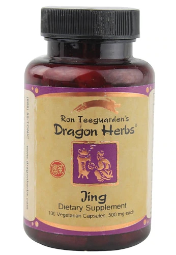 Dragon Herbs Jing - 100 Cápsulas Vegetarianas para Vitalidade e Bem-Estar