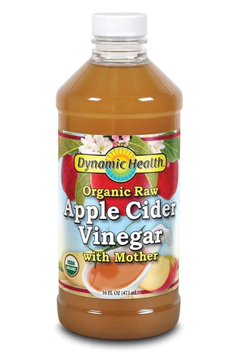 Vinagre de Maçã Dynamic Health com a Mãe 473ml - Pureza e Bem-Estar