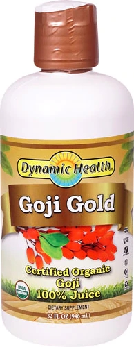 Goji Gold Orgânico Dynamic Health 946ml - Superalimento Rico em Antioxidantes