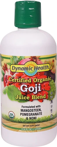 Suco de Goji Orgânico Dynamic Health 1000ml - Rico em Antioxidantes