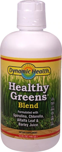 Dynamic Health Healthy Greens Blend 946ml - Mistura de Superalimentos