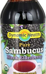 Xarope de Sabugueiro Negro Dynamic Health Pure Sambucus - 473ml para Imunidade