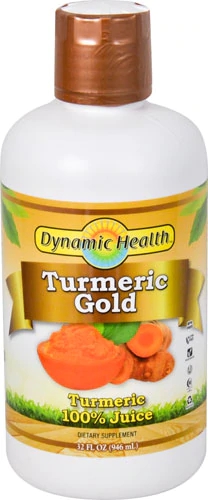 Dynamic Health Cúrcuma Dourada (Cúrcuma Longa) 946ml - Suplemento Natural