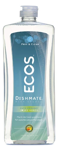 Detergente Ecos™ Dishmate Free & Clear 740ml: Limpeza Poderosa e Ecológica