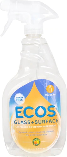Limpador Multiuso ECOS™ Glass Plus com Vinagre - 650ml - Ecológico e Seguro