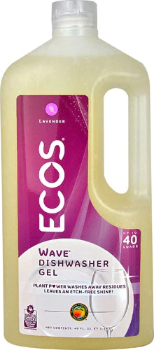 Detergente para Máquina de Lavar Louça Ecos® Wave Lavender 1.18L (40 fl oz) Ecológico