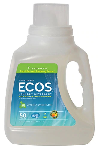 Detergente Ecos Lemongrass Earth Friendly - 1478ml (50 fl oz) - Limpeza Ecológica
