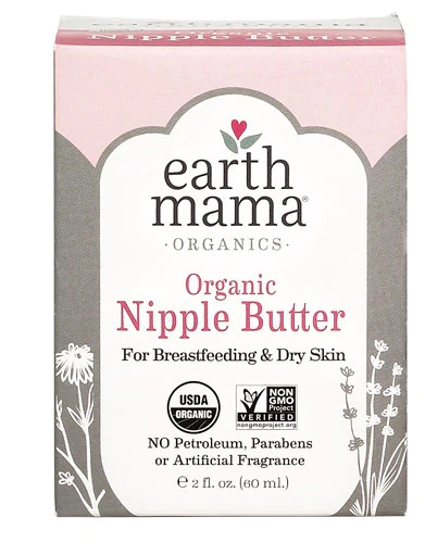 Earth Mama Nipple Butter Orgânico Creme para Mamilos - 57g