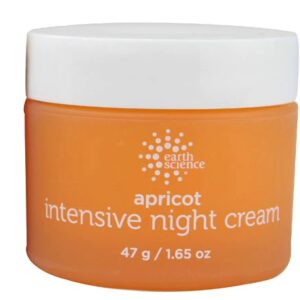 Creme Noturno Earth Science Damasco 50g - Nutrição Profunda para a Pele