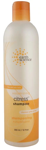 Shampoo Volumizador Earth Science Citress - 355ml - Cabelos Cheios e Saudáveis