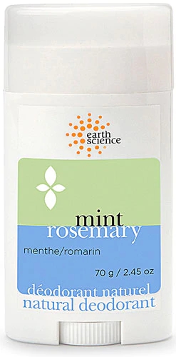 Desodorante Natural Earth Science Menta e Alecrim - 70g