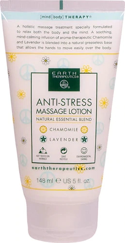 Loção Massageadora Anti-Stress Earth Therapeutics 148ml - Alívio e Relaxamento Profundo