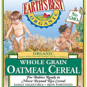 Comprar earth's best organic whole grain oatmeal cereal -- 8 oz preço no brasil babies & kids baby food cereals suplementos em oferta suplemento importado loja 11 online promoção -