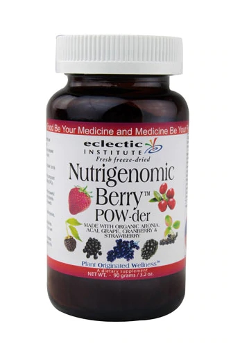 Eclectic Institute Nutrigenomic Berry Powder 90g: Potência de Frutas Antioxidantes para sua Saúde