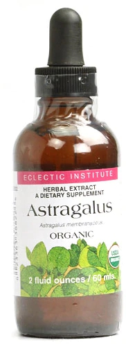 Eclectic Institute Astrágalo Orgânico 2 fl oz (Aprox. 59ml) - Imunidade e Vitalidade