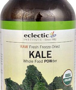 Eclectic Institute Pó de Couve Orgânica Crua Integral 90g - Superalimento Natural