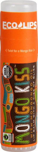 Protetor Labial Orgânico Eco Lips Mongo Kiss Laranja Sanguínea 7g