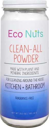 Eco Nuts Clean-All Powder - Pó Limpador Multiuso 581g: A Revolução Natural para sua Casa
