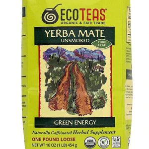 Comprar eco teas organic yerba mate unsmoked loose tea -- 1 lb preço no brasil alimentos chá erva mate ervas ervas e homeopatia marcas a-z wisdom natural yerba mate tea suplemento importado loja 17 online promoção -