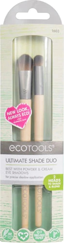 Eco Tools Ultimate Shade Duo Brush Set - Kit com 2 Pincéis para Sombras