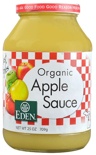 Eden Foods Organic Apple Sauce -- 25 oz