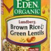 Comprar eden foods organic brown rice green lentils -- 15 oz preço no brasil food & beverages heat & serve rice dishes rice rice & grains suplementos em oferta suplemento importado loja 1 online promoção -
