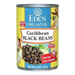 Comprar eden foods organic caribbean black beans -- 15 oz preço no brasil beans canned beans food & beverages refried beans suplementos em oferta suplemento importado loja 7 online promoção -