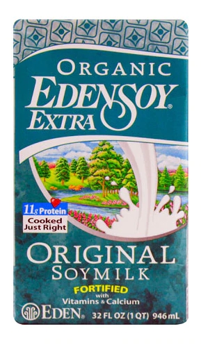 Leite de Soja Orgânico EdenSoy® Original Eden Foods - 946ml (32 fl oz)