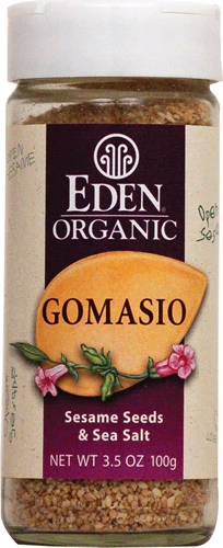 Gomasio Eden Foods Sementes de Gergelim e Sal Marinho Orgânico 100g
