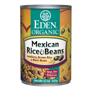 Comprar eden foods organic mexican rice and beans -- 15 oz preço no brasil food & beverages heat & serve rice dishes rice rice & grains suplementos em oferta suplemento importado loja 13 online promoção -