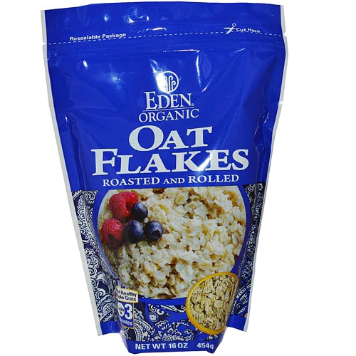 Flocos de Aveia Orgânica Eden Foods 454g - Nutrição Pura e Natural