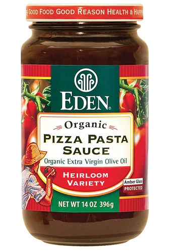 Molho de Tomate Orgânico para Pizza e Massa Eden Foods Heirloom Variety - 400g