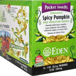 Comprar eden foods spicy pumpkin seeds pocket snacks -- 12 packages preço no brasil flaxseed food & beverages seeds suplementos em oferta suplemento importado loja 27 online promoção -