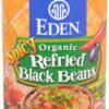 Comprar eden foods organic refried black beans spicy -- 16 oz preço no brasil beverages food & beverages juice suplementos em oferta vegetable juice suplemento importado loja 5 online promoção -