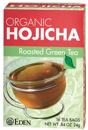 Chá Verde Tostado Orgânico Eden Foods Hojicha - 16 Sachês (40g)
