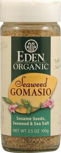Eden Foods Gomasio de Alga Orgânica - 100g - Tempero Natural e Nutritivo