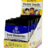 Comprar eden foods dried blueberries pocket snacks -- 12 packages preço no brasil herbs & botanicals mushrooms suplementos em oferta suplemento importado loja 5 online promoção -