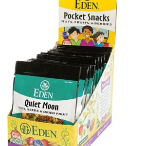 Eden Foods Quiet Moon Pocket Snacks - 12 Pacotes: Lanche Saudável e Prático