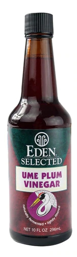 Vinagre de Ameixa Ume Eden Foods Selecionado 295ml - Purificação e Bem-Estar