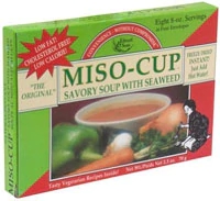 Edward & Sons Miso-Cup Sopa de Algas Sem Glúten - 4 Pacotes (Aprox. 15g cada)