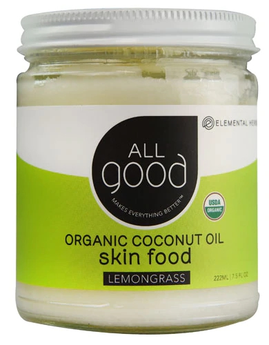 Óleo de Coco Orgânico Elemental Herbs All Good Skin Food Capim-Limão 222ml