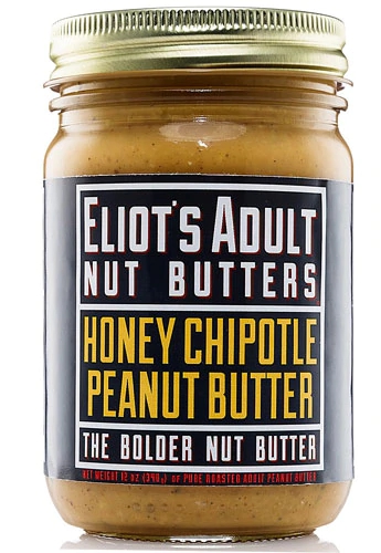 Eliot's Adult Nut Butters Honey Chipotle Peanut Butter -- 12 oz