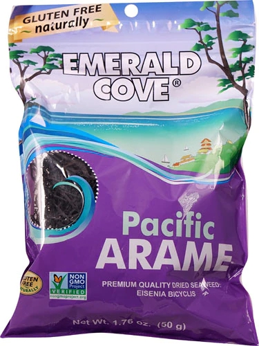 Emerald Cove Pacific Arame Não Transgênico - 50g | Saúde e Sabor Natural