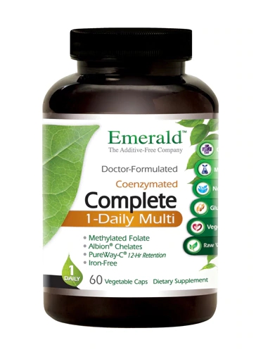 Emerald Labs 1-Daily Complete Multi Vitamina Vegetal 60 Cápsulas